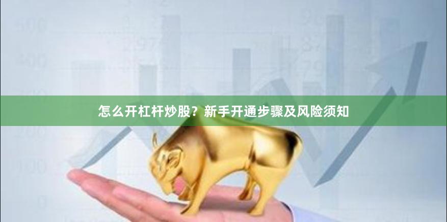 怎么开杠杆炒股？新手开通步骤及风险须知